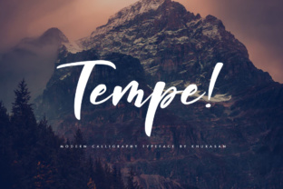 A Real Maker's Review of the Tempe Script Font