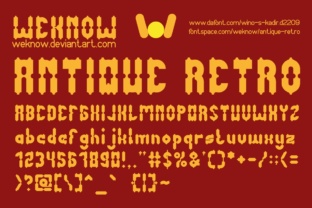 Antique Retro: A Fun and Decorative Font for Editorial Design