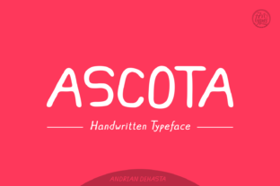 Ascota Font Review: A Lively Casual Script