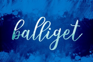 Balliget: The Handmade Script Font for Crafters