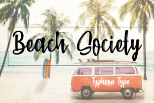 Beach Society: The Ultimate Handwritten Font for Scroll-Stopping Content