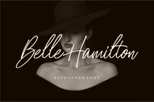 Belle Hamilton Font Review for Editorial Design