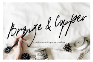 Bronze Copper: An Editorial Font with Distinctive Character