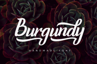 Burgundy Font for Elegant Web Design