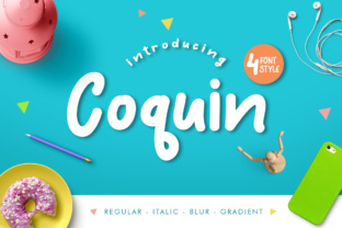 Coquin Font: A Handmade Designer's Favorite Decorative Typeface