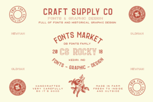 CS Rocky: A Bold Sans Serif Font for Crafts and Products