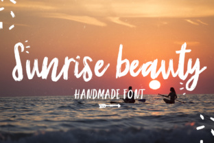Discovering Sunrise: A Stylish and Feminine Script Font