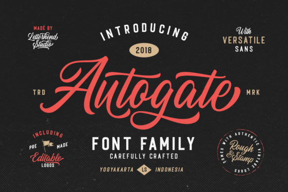 Elevating Your Craft with the Autogate Family Font