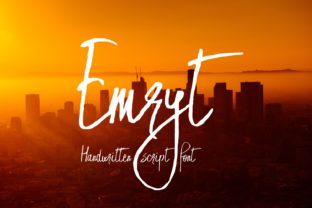 Emryt: A Handwritten Script Font for Modern Web Design