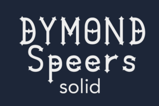 Enhance Your Brand with Dymond Speers Solid Font