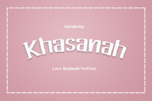 Enhance Your Brand with Khasanah: A Stylish Serif Font