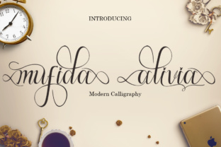 Enhance Your Brand with Mufida Aivia Font