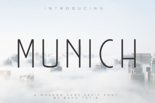 Enhance Your Brand with Munich: A Charming Sans Serif Font