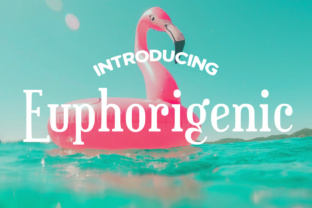 Euphorigenic Font for Marketing and Brand Design