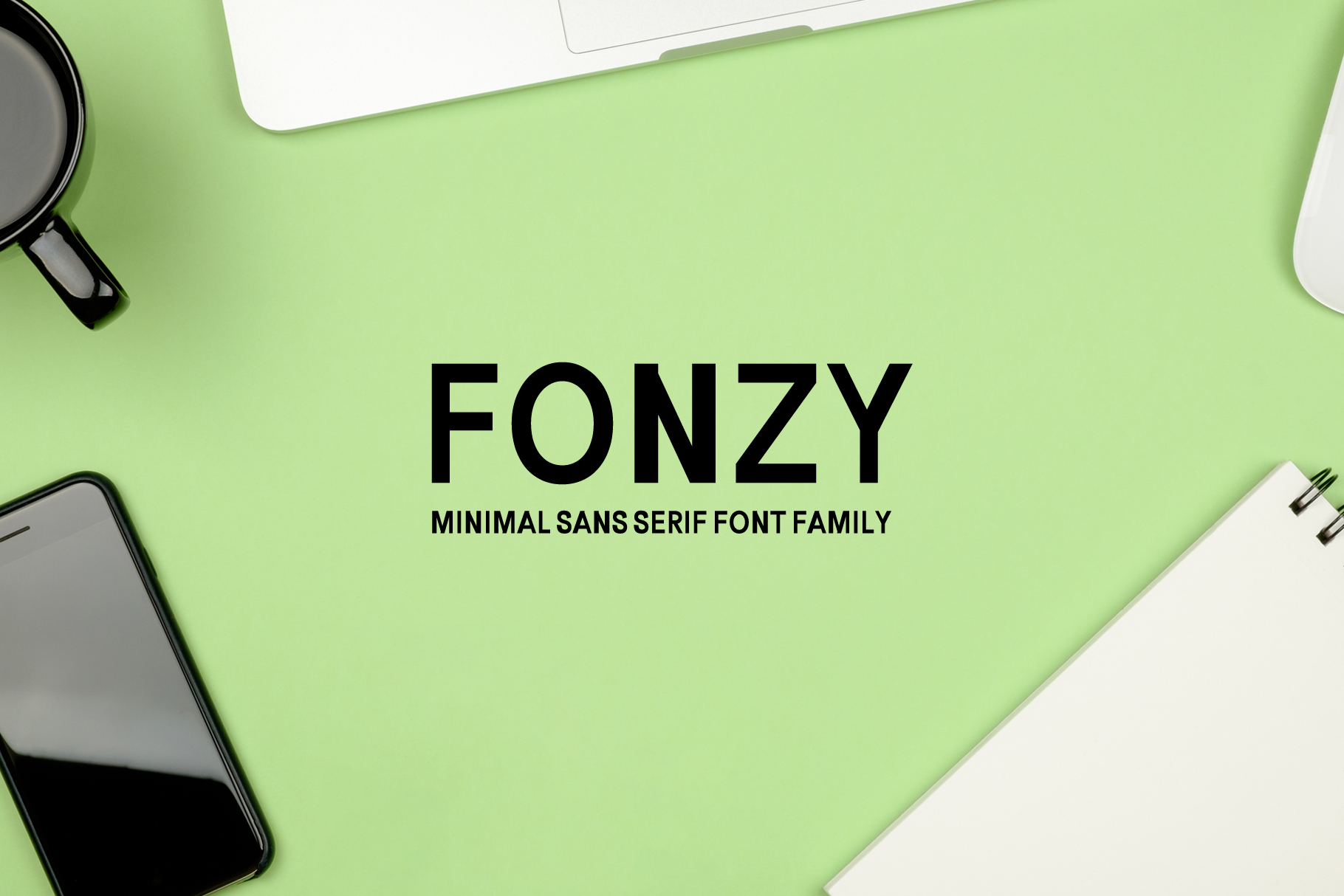 Fonzy: A Clean and Vibrant Slab Serif for Eye-Catching Design
