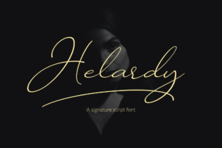 Helardy: The Script Font for a Polished Business Brand