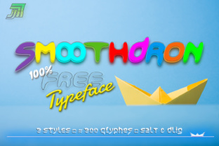 JVNE Smoothdron: A Fun Free Font for Crafting a Consistent Brand