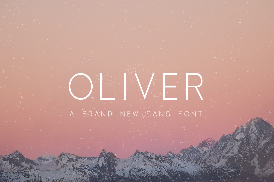 Oliver: A Modern Sans Serif Font for Classy Branding