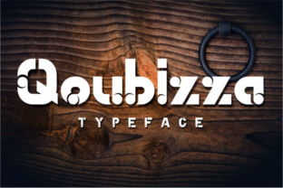 Qoubizza: A Bold and Decorative Font for Creative Campaigns