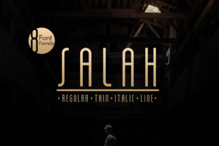 Salah: A Designer's Review of an Art Deco Sans Serif Font