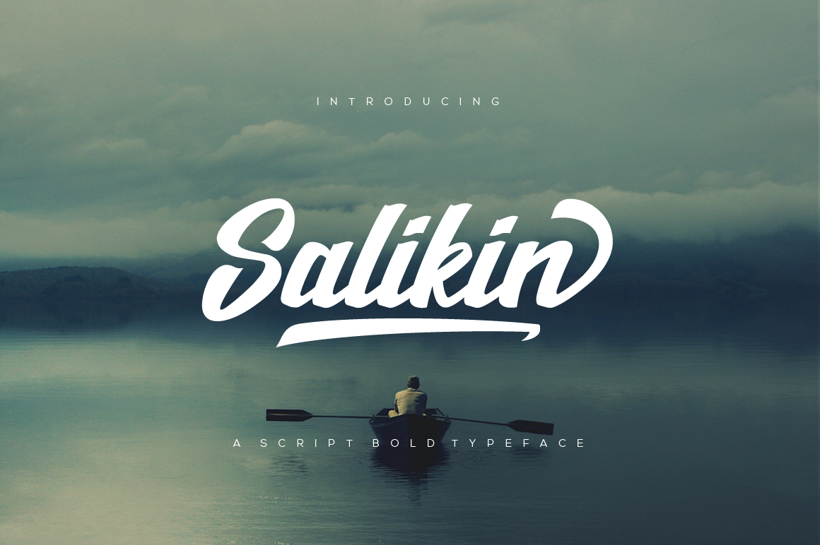 Salikin: A Bold Script Font for Business Branding