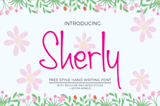 Sherly Font: A Simple Handwritten Font for Authentic Branding
