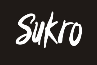 Sukro: A Handwritten Font for Your Crafted Products