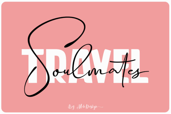 The Travel Soulmates Duo Font for Elegant and Bold Branding