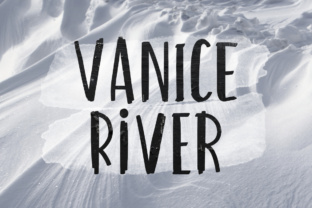 Vanice River: A Handcrafted Sans Serif Font for Creative Projects