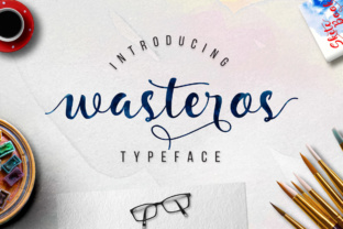 Wasteros: A Modern Script Handwritten Font for Creative Campaigns